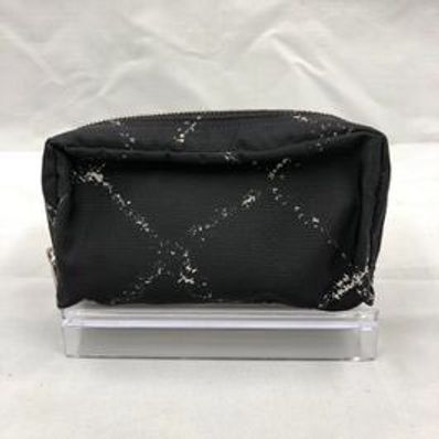 CHANEL Old Travel Line Pouch "Black"