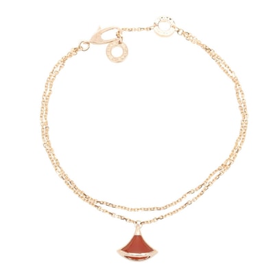 ブルガリ BVLGARI ディーヴァドリーム SM カーネリアン ブレスレット ブレスレット アクセサリー K18PG(ピンクゴールド) カーネリアン レディース ゴールド系 / レッド系 358419 【中古】
