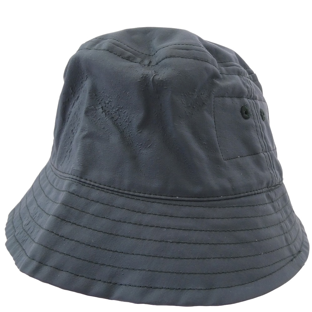 Rick Owens リックオウエンス 帽子 CM21S0022-805406 × Champion チャンピオン GILLLINGAN HAT NYLON ナイロン バケットハット 帽子 ブラック系 XL【中古】