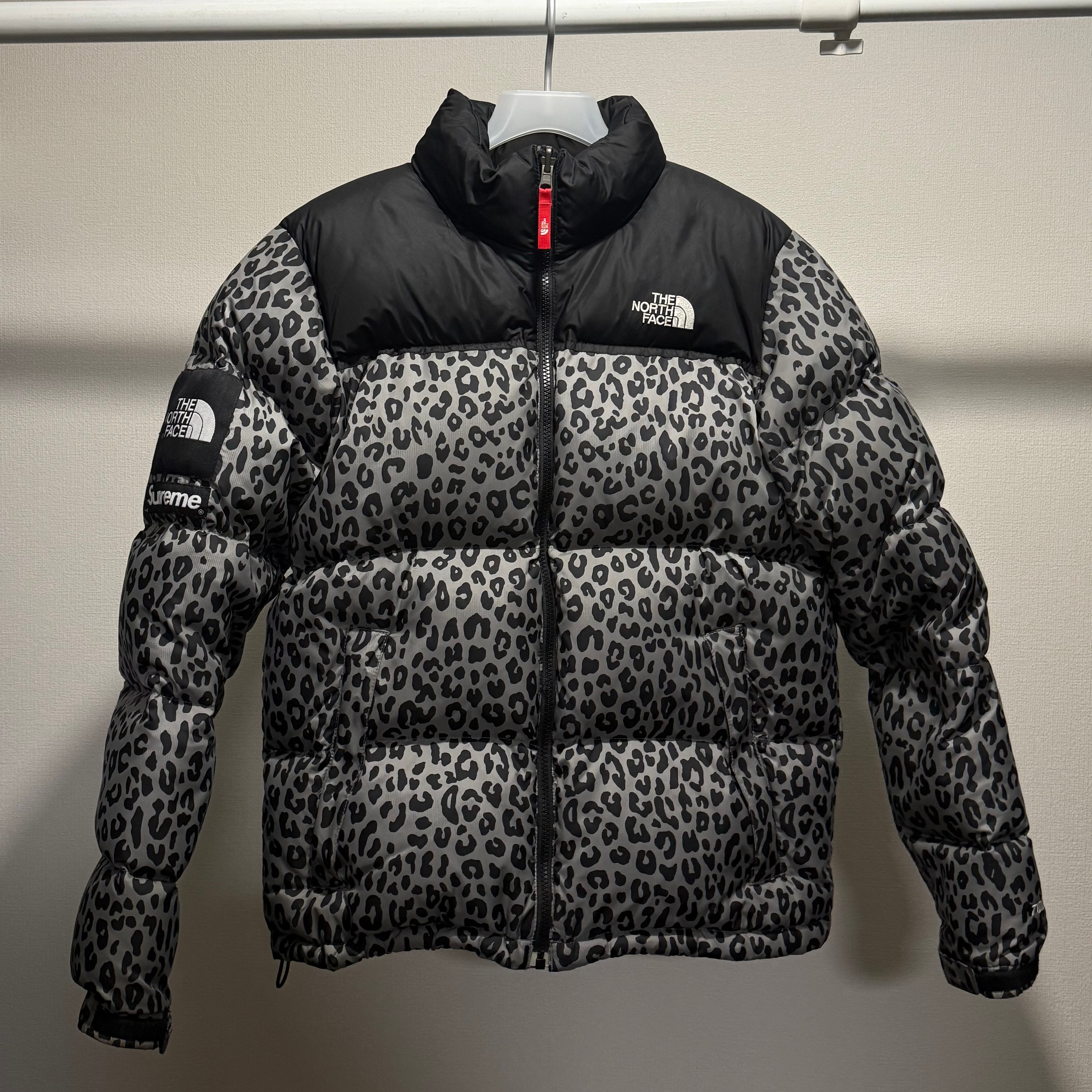 Supreme The North Face Nuptse Down Jacket "Black Leopard"