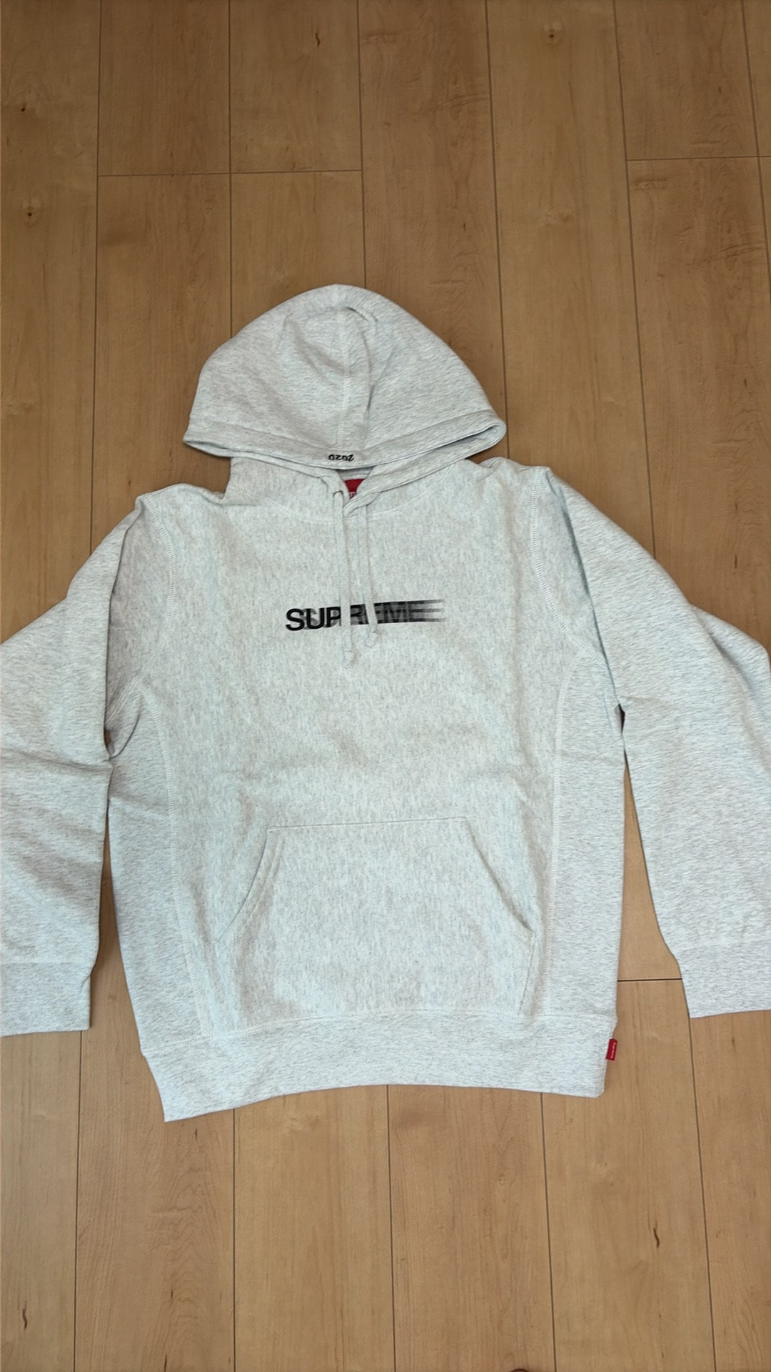Supreme Motion Logo Hooded Sweatshirt "Grey" (20SS)