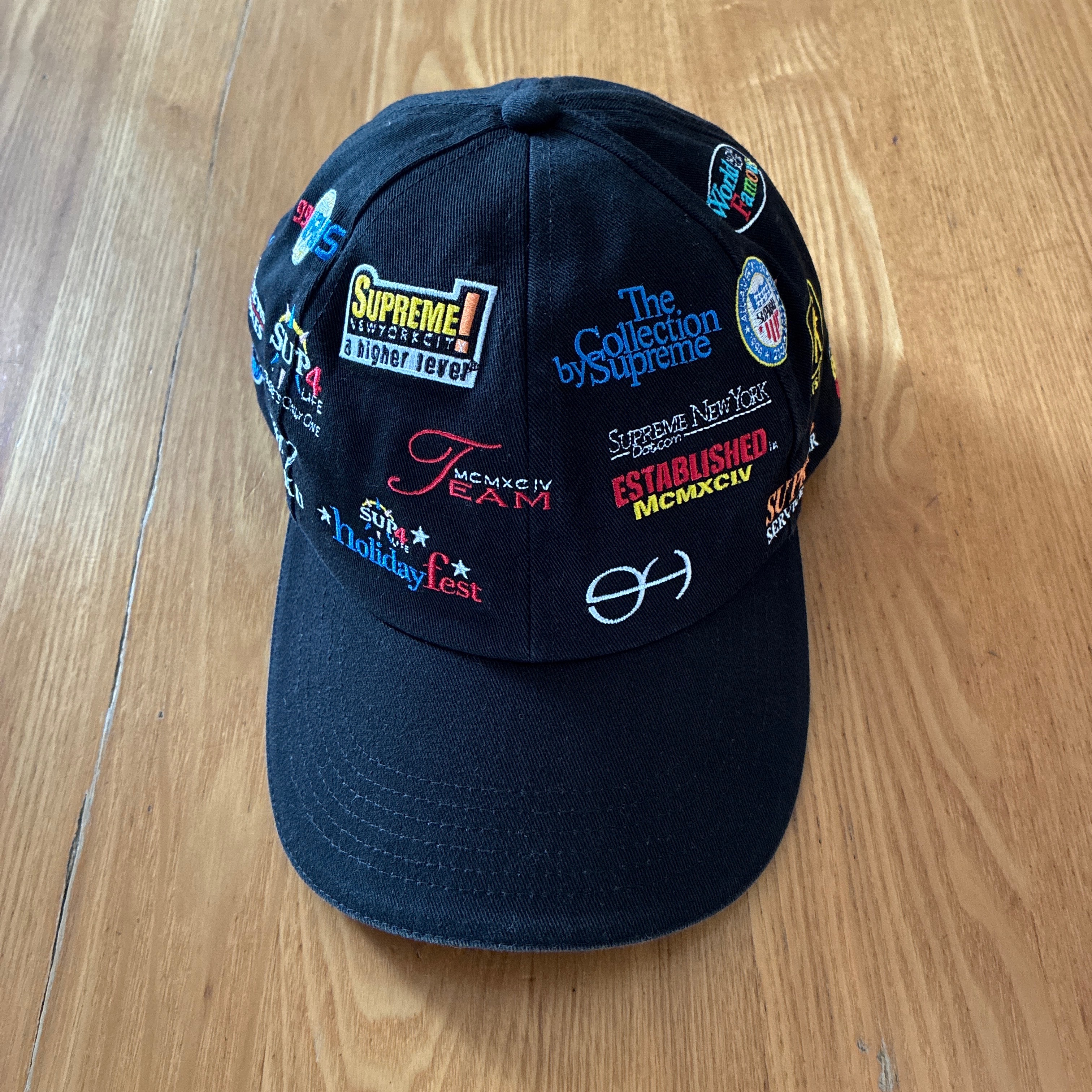 Supreme Sponsors 6-Panel "Black"