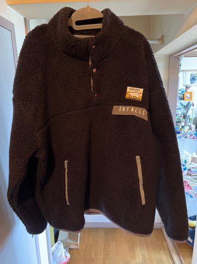 HUMAN MADE BOA FLEECE PULLOVER "Navy"