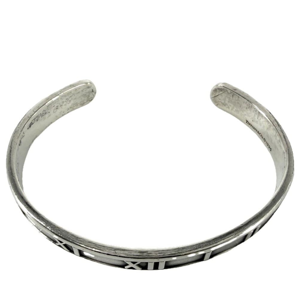 TIFFANY&Co. ティファニー バングル ブレスレット アトラス アクセサリー ジュエリー シルバー925    メンズ 約21.8g【中古品】