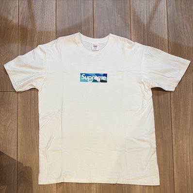 Supreme / Emilio Pucci® Box Logo Tee "White/Blue"