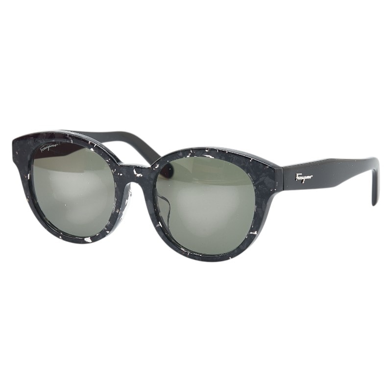 サルヴァトーレフェラガモ BLACK HAVANA サングラス SF884SA ブラック プラスチック レディース Salvatore Ferragamo 【中古】