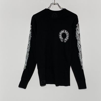Chrome Hearts Horseshoe Thermal L/S T-Shirt "Black"