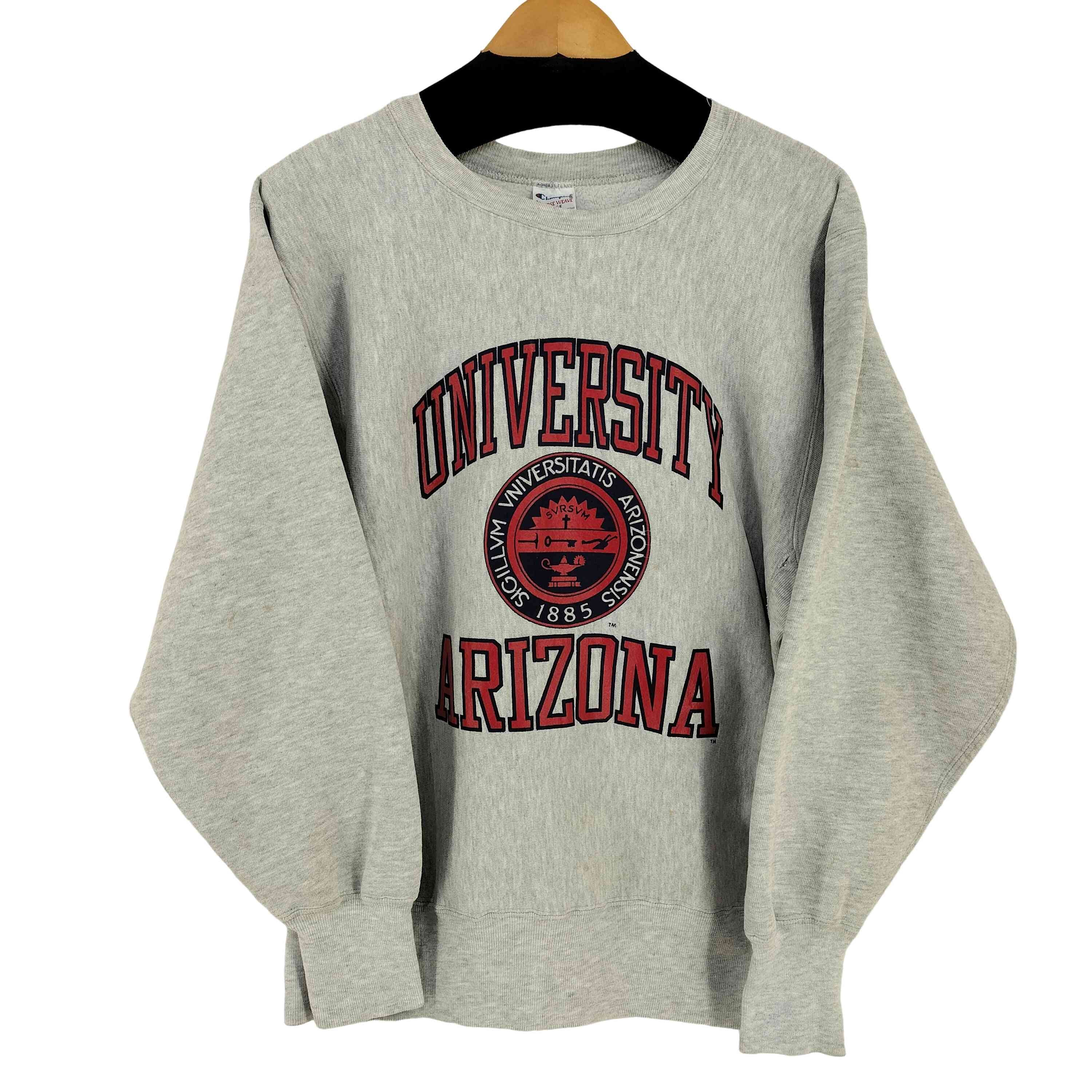 USA製 刺繍タグ REVERSE WEAVE ARIZONE クルーネックスウェット 三段【1136055294664】