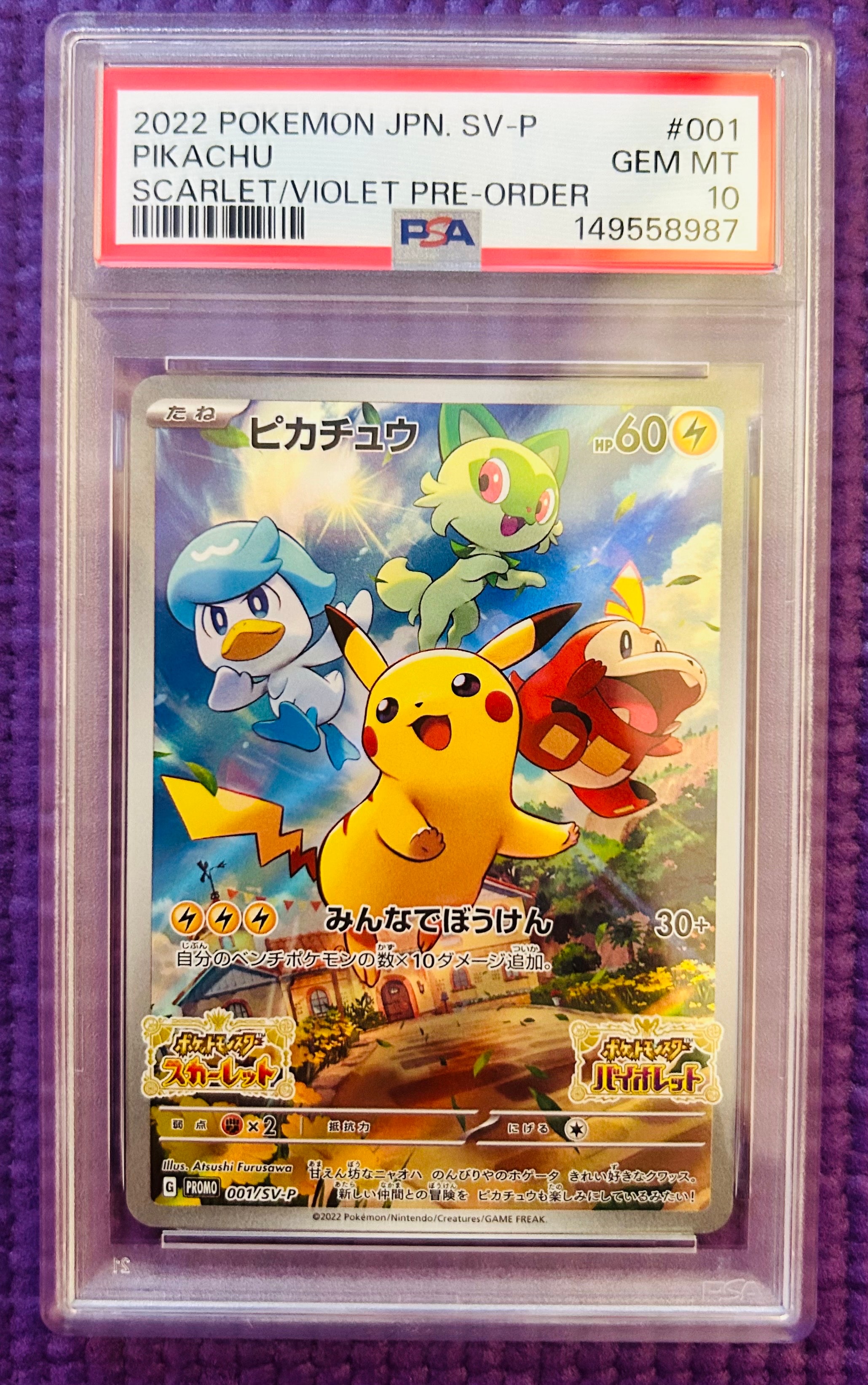 ピカチュウ: プロモ [SV-P 120](プロモーションカード「SV-P」)の新品