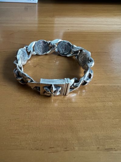 Chrome Hearts Star Link Bracelet "Silver"