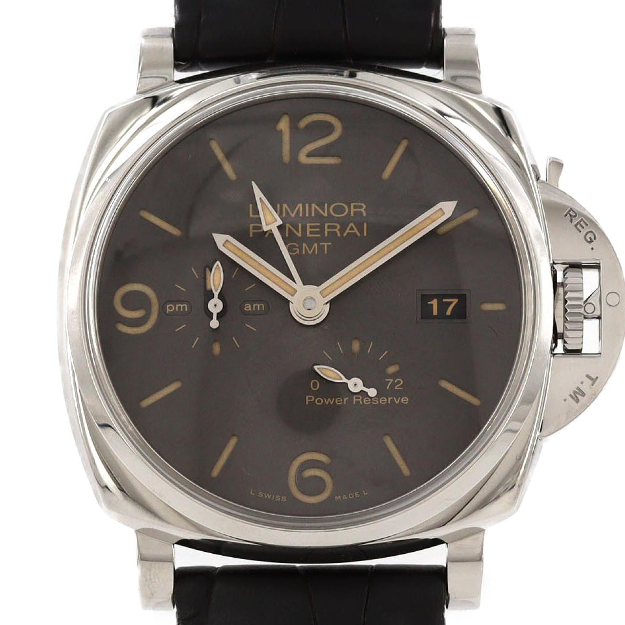 【ノーメンテナンス還元価格】パネライ ルミノールドゥエGMT PAM00944 SS 自動巻
