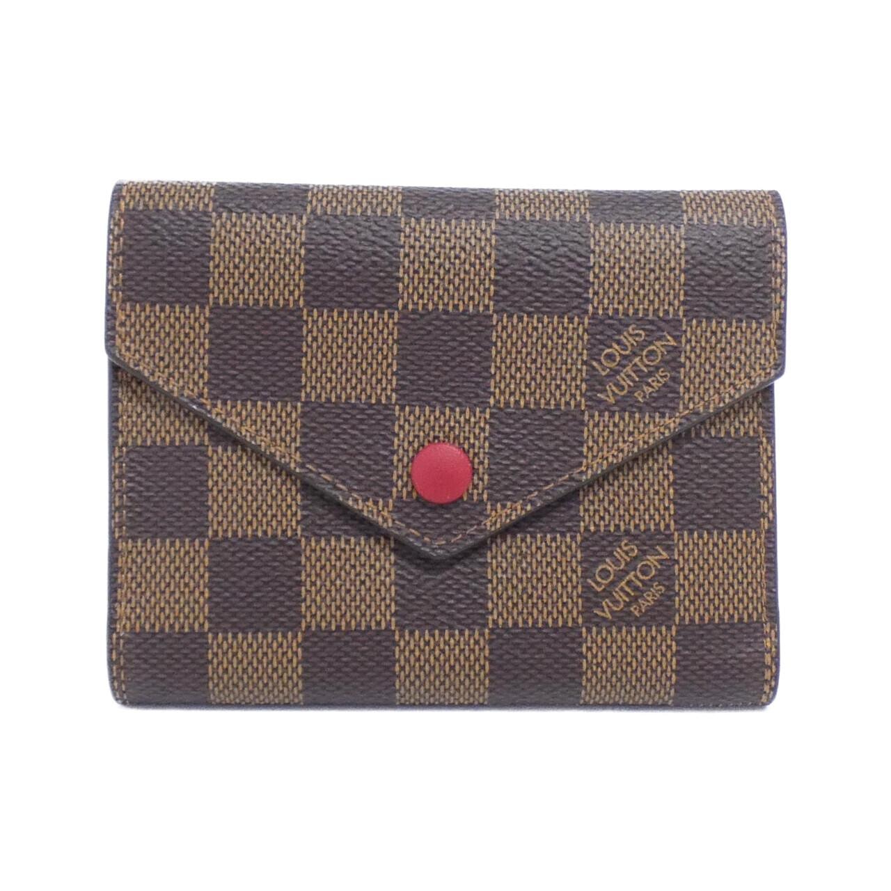 ルイヴィトン ダミエ ポルトフォイユ ヴィクトリーヌ N41659 財布