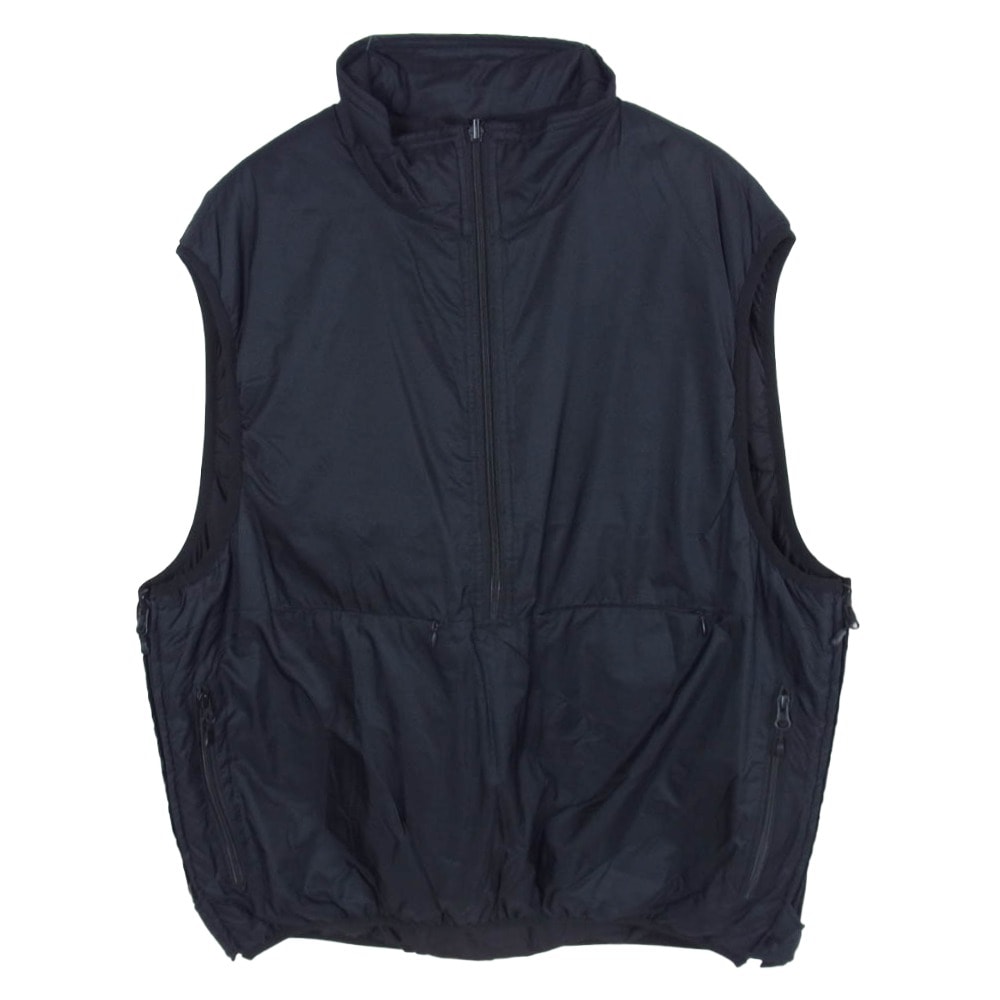 DAIWA PIER39 ダイワピア ベスト 23AW BJ-23023W TECH REVERSIBLE PULLOVER PUFF VEST テック リバーシブル プルオーバー パフ 中綿 ベスト ブラック系 M【中古】