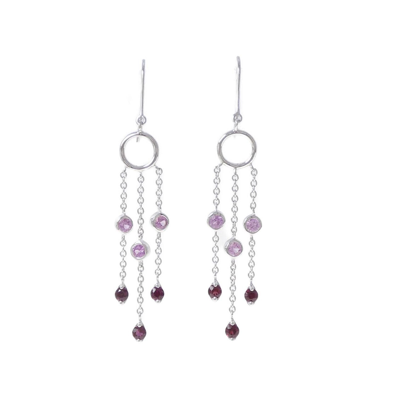 ティファニー サファイヤ ピアス