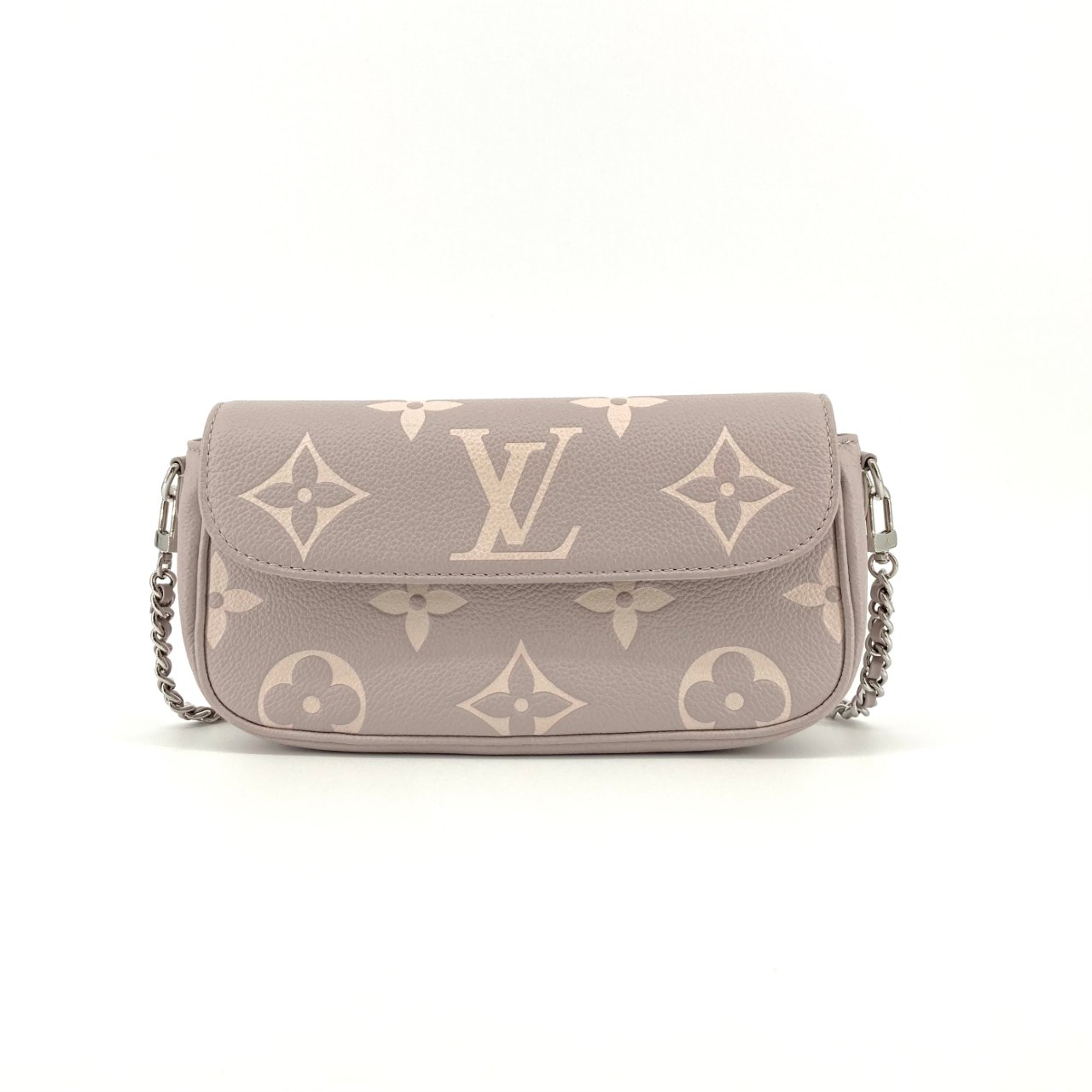 LOUIS VUITTON(ルイ・ヴィトン) 3way ウォレット オン チェーン アイビー M14225 ショルダーバッグ グレー