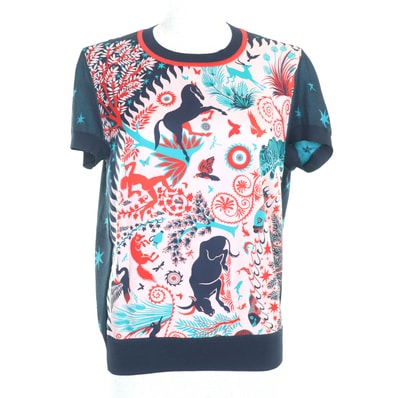 極美品 エルメス
半袖ニット LE CHARME D'ORPHEE マルチ レディース 40 3E2808D4