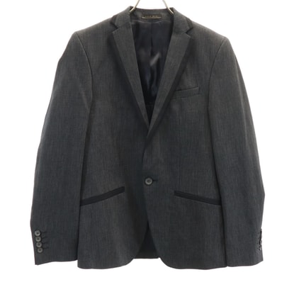 ZARA MAN ザラマン テーラードジャケット 44 チャコールグレー