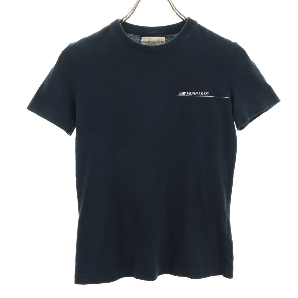 Emporio Armani エンポリオアルマーニ 日本製 半袖 Tシャツ S 黒