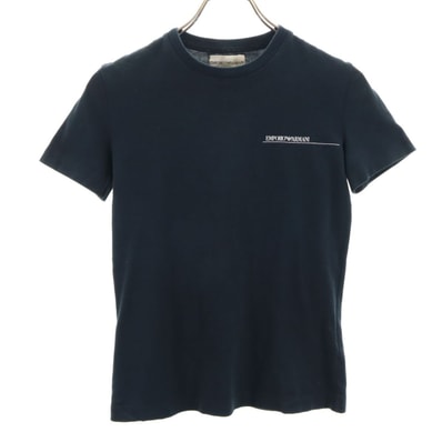 Emporio Armani エンポリオアルマーニ 日本製 半袖 Tシャツ S 黒