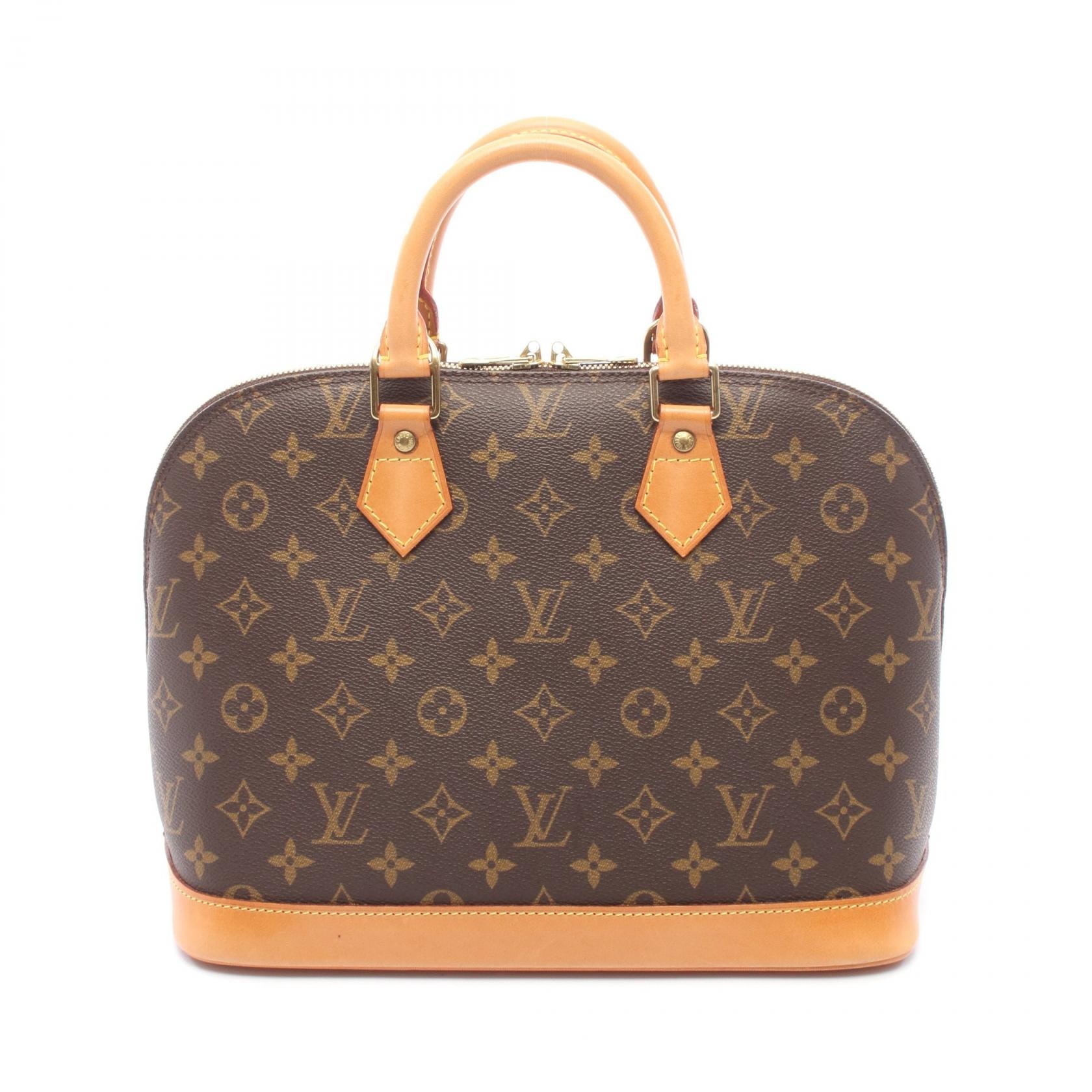 ルイ・ヴィトン LOUIS VUITTON アルマPM ハンドバッグ バッグ PVCコーティングキャンバス レザー モノグラム レディース ブラウン系 M51130 【中古】
