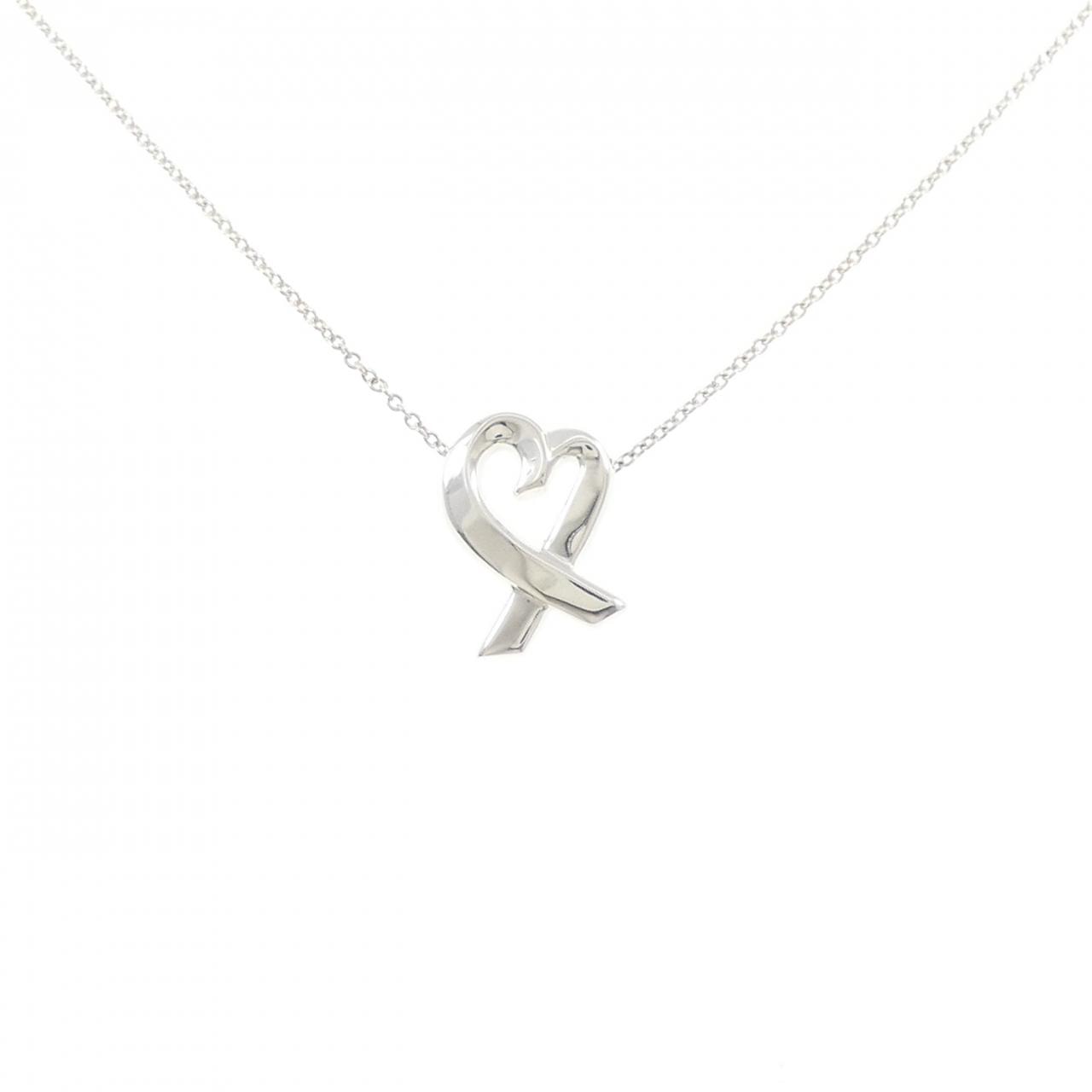 ティファニー ラビングハート スモール ネックレス