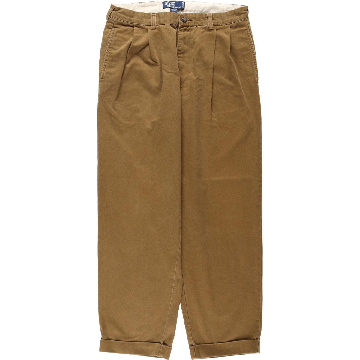 古着 ラルフローレン Ralph Lauren POLO by Ralph Lauren HAMMOND PANT ツータック チノパンツ メンズw34相当/eaa634969