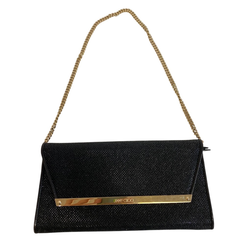 B (目立った傷や汚れなし)】ジミーチュウ JIMMY CHOO セカンドバッグ