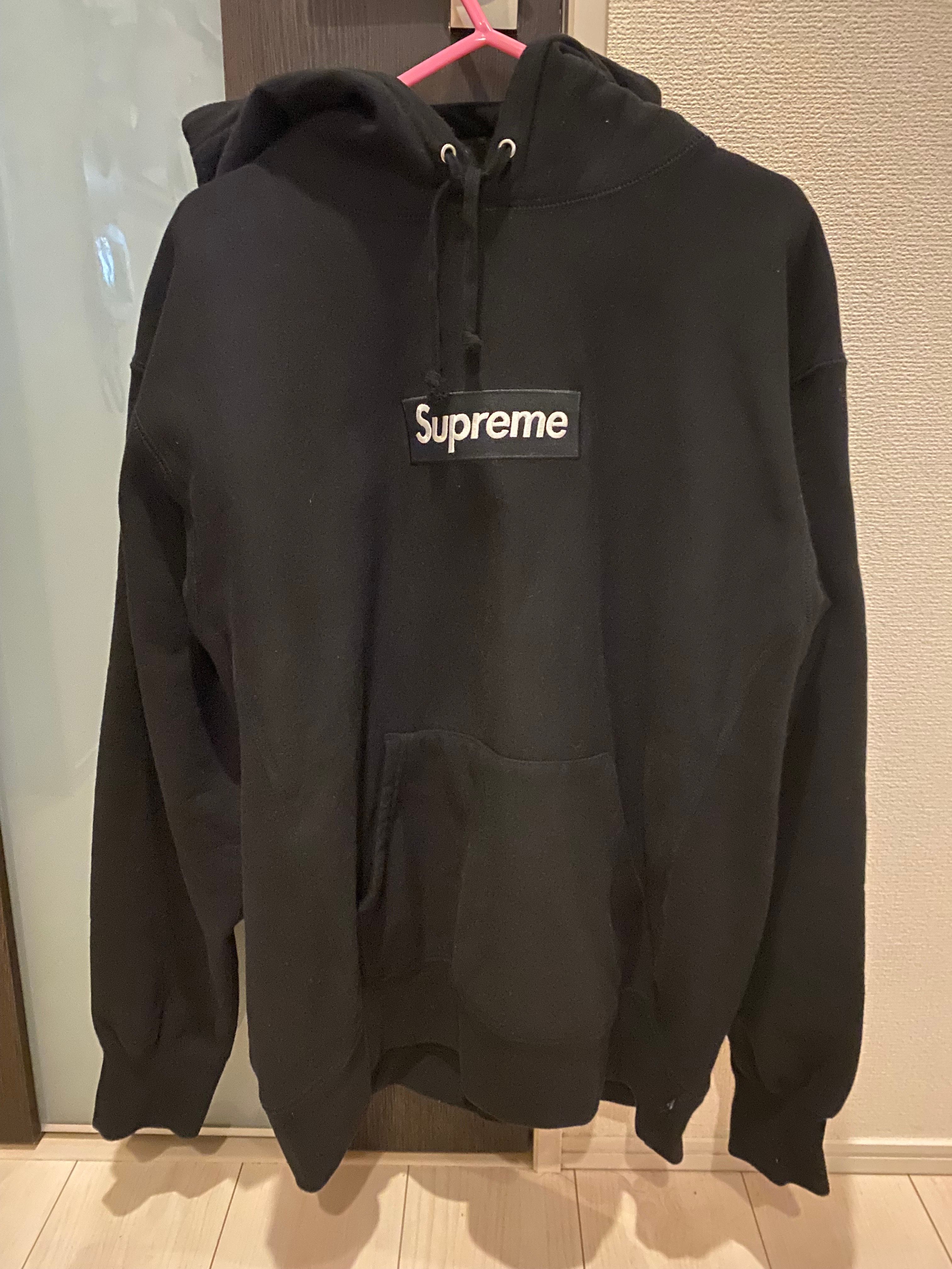 Supreme Box Logo Hooded Sweatshirt "Black" (21FW)
