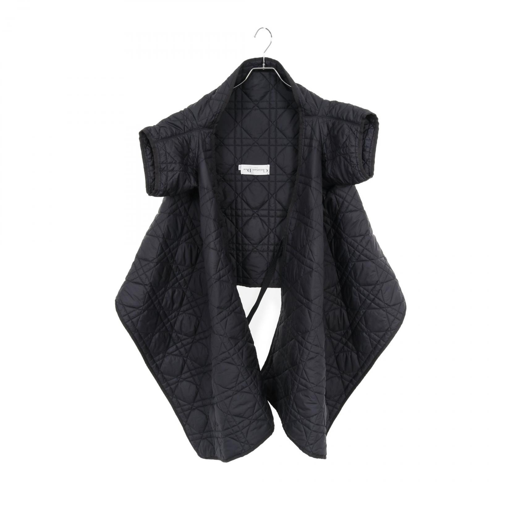 ディオール Dior カナージュ 衣料品 アウター ポリエステル レディース ネイビー系 【中古】