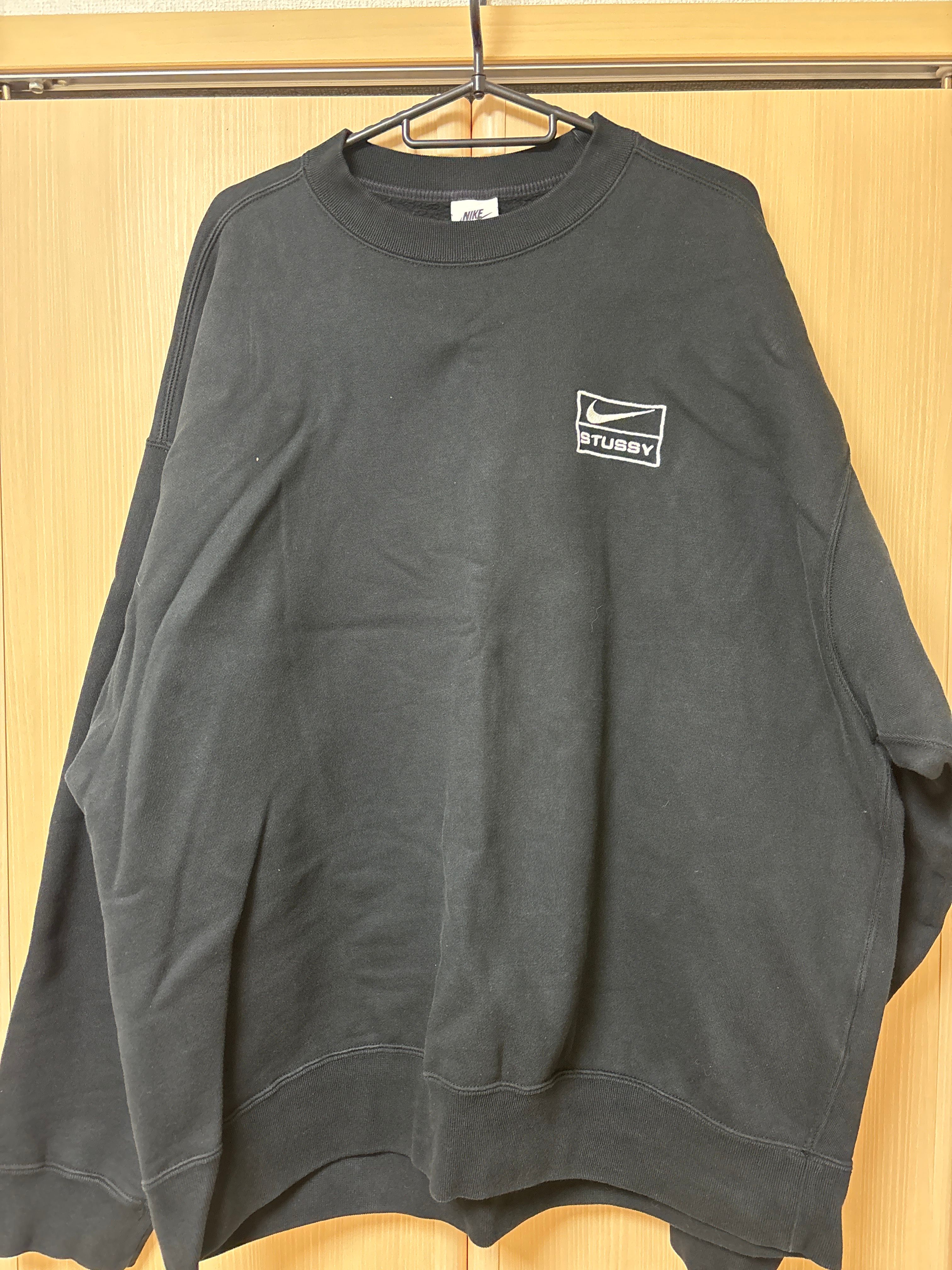 Stussy x Nike Wash Crew (US Size) "Black" DO5310-010