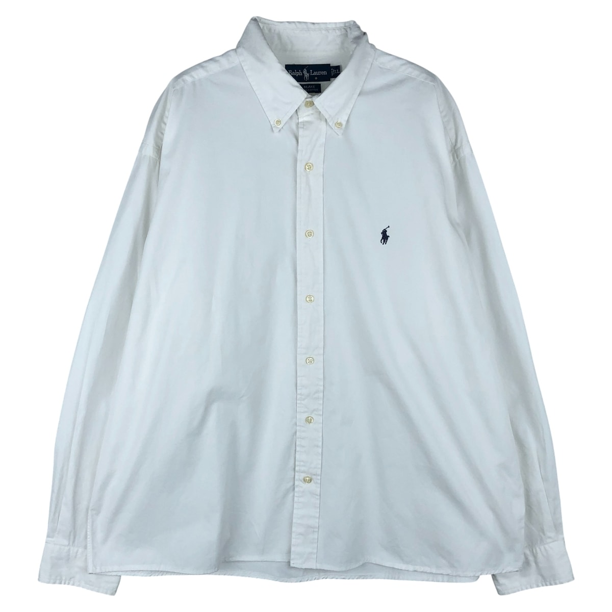 古着 ラルフローレン Ralph Lauren BLAKE 長袖 ボタンダウンシャツ メンズXL相当/eaa610560