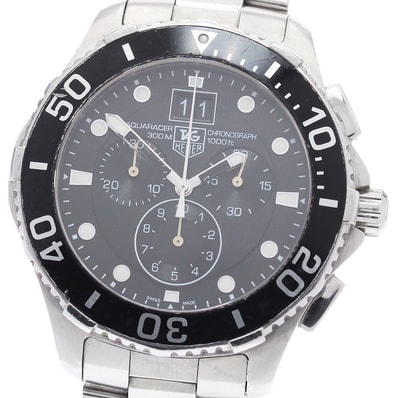 タグホイヤー アクアレーサー CAN1010 メンズ 【中古】