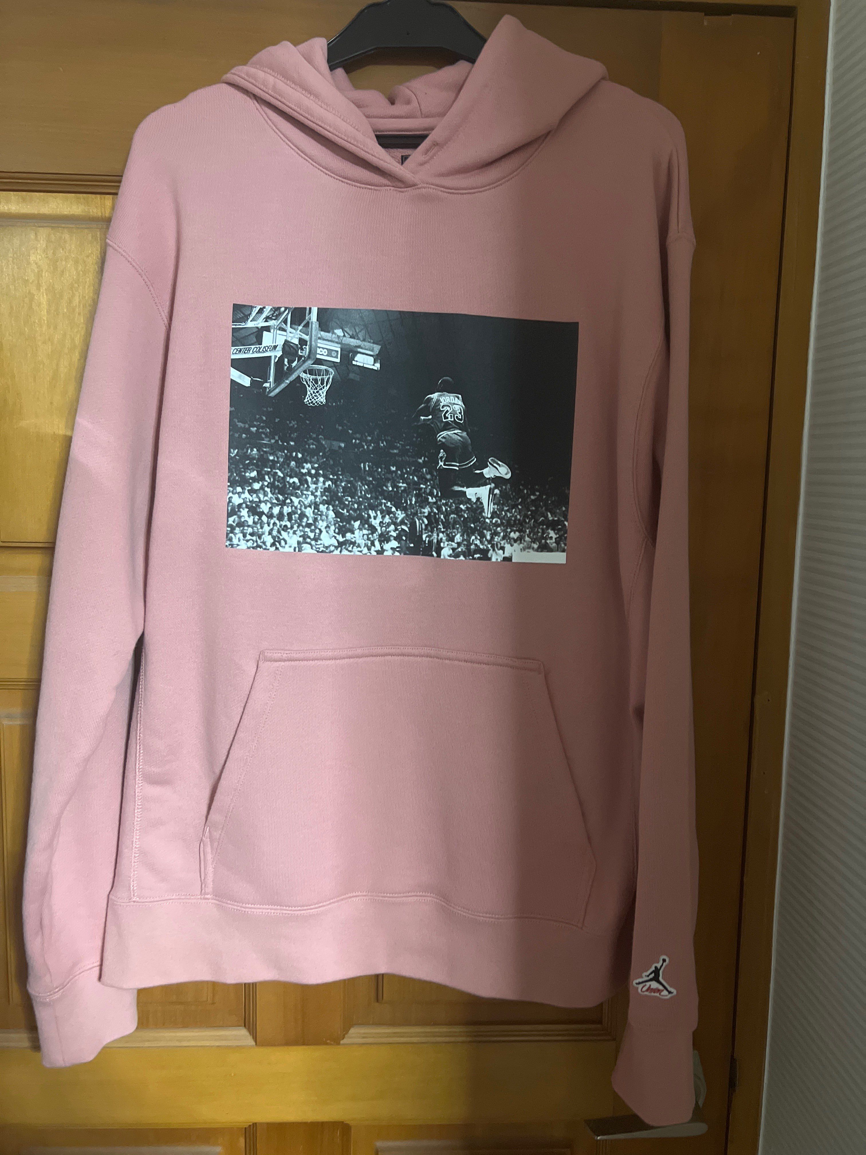 Air Jordan x Union Flying High Hooded Sweatshirt "Pink"