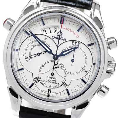 ☆良品 オメガ デビル コーアクシャル ラトラパンテ メンズ 【中古】