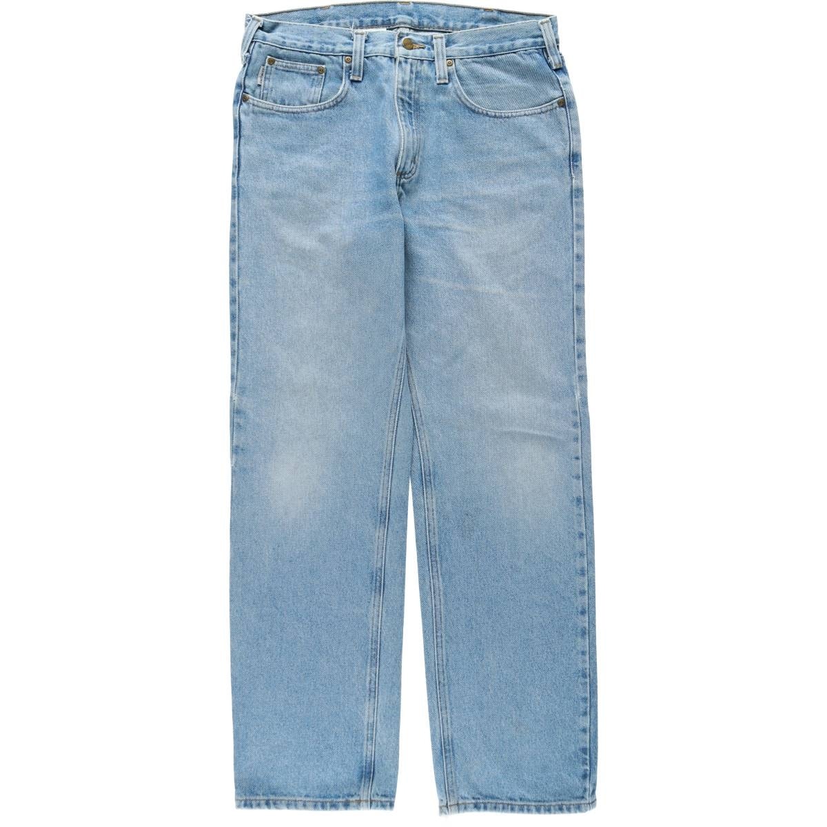 古着 カーハート Carhartt TRADITIONAL FIT テーパードデニムパンツ メンズw34相当/eaa631125