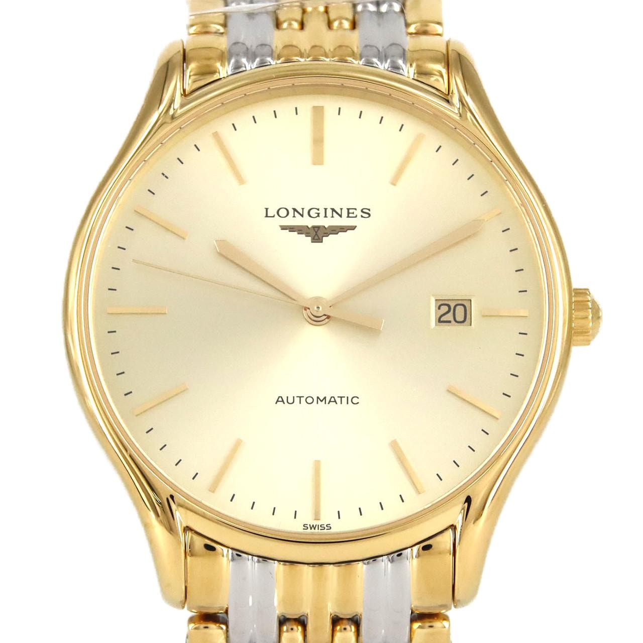 【新品】ロンジン リール コンビ L4.960.2.32.7 GP 自動巻