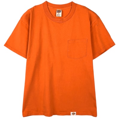 古着 ディッキーズ Dickies 半袖 ワンポイントロゴポケットTシャツ USA製 メンズXL相当/eaa621894