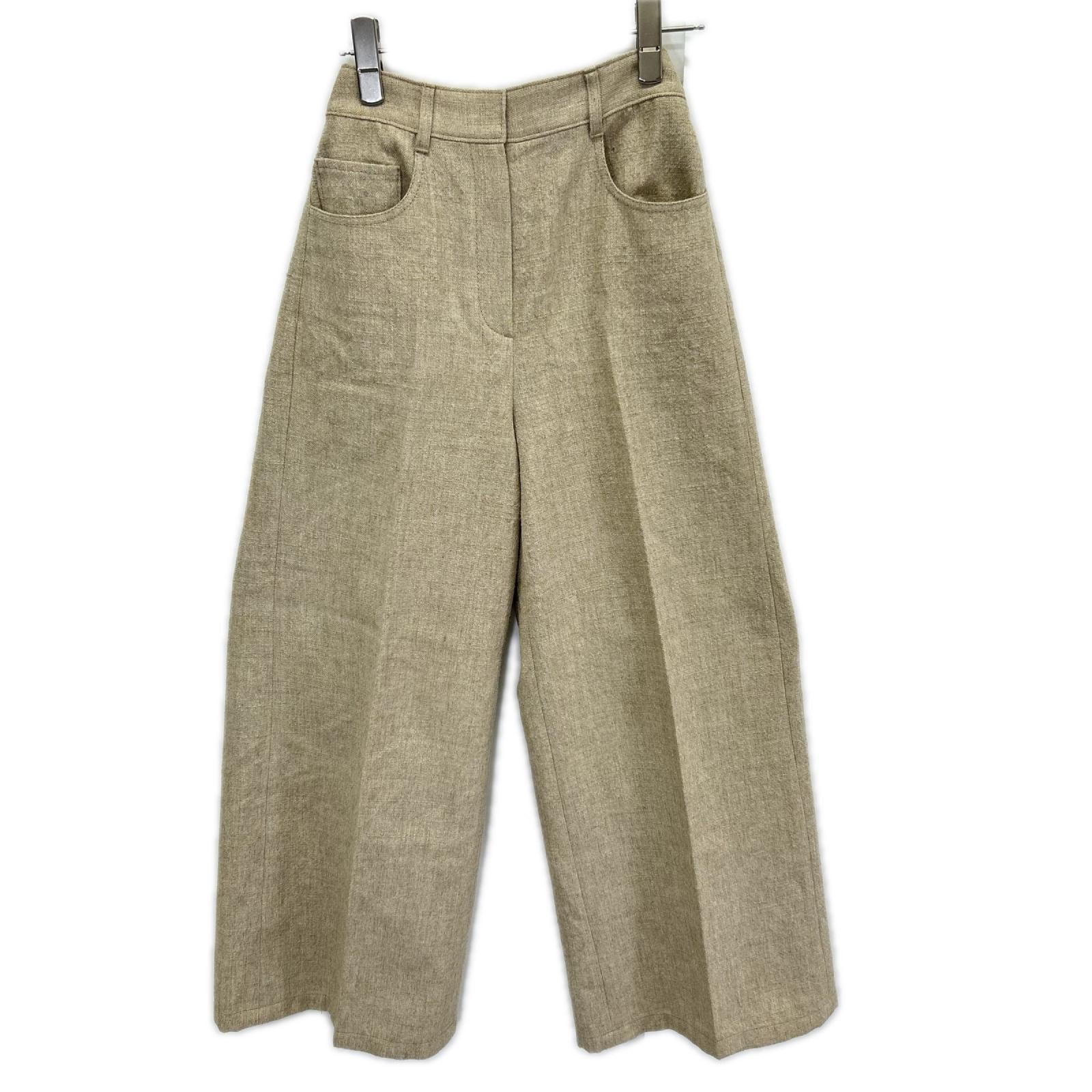 【26SS】セオリーリュクス　パンツ A (未使用に近い)】セオリーリュクス 26SS 03-6106410 ベージュ
