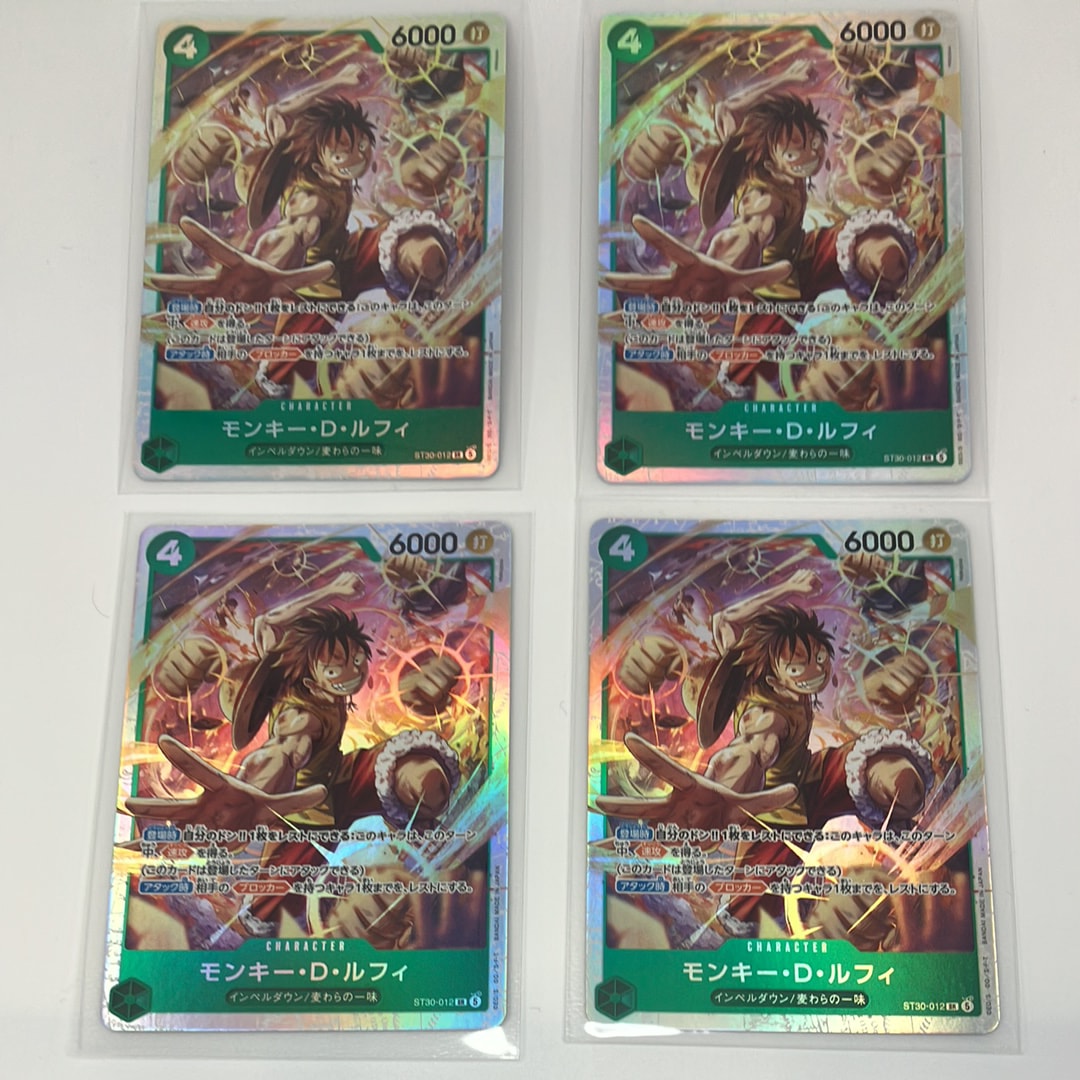 モンキー・D・ルフィ SR-P [ST30-012](スタートデッキEX「ルフィ&エース ボーナスパック」)