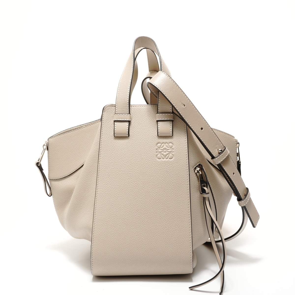 ロエベ LOEWE ハンモック 2WAY レザー ハンドバッグ【中古】