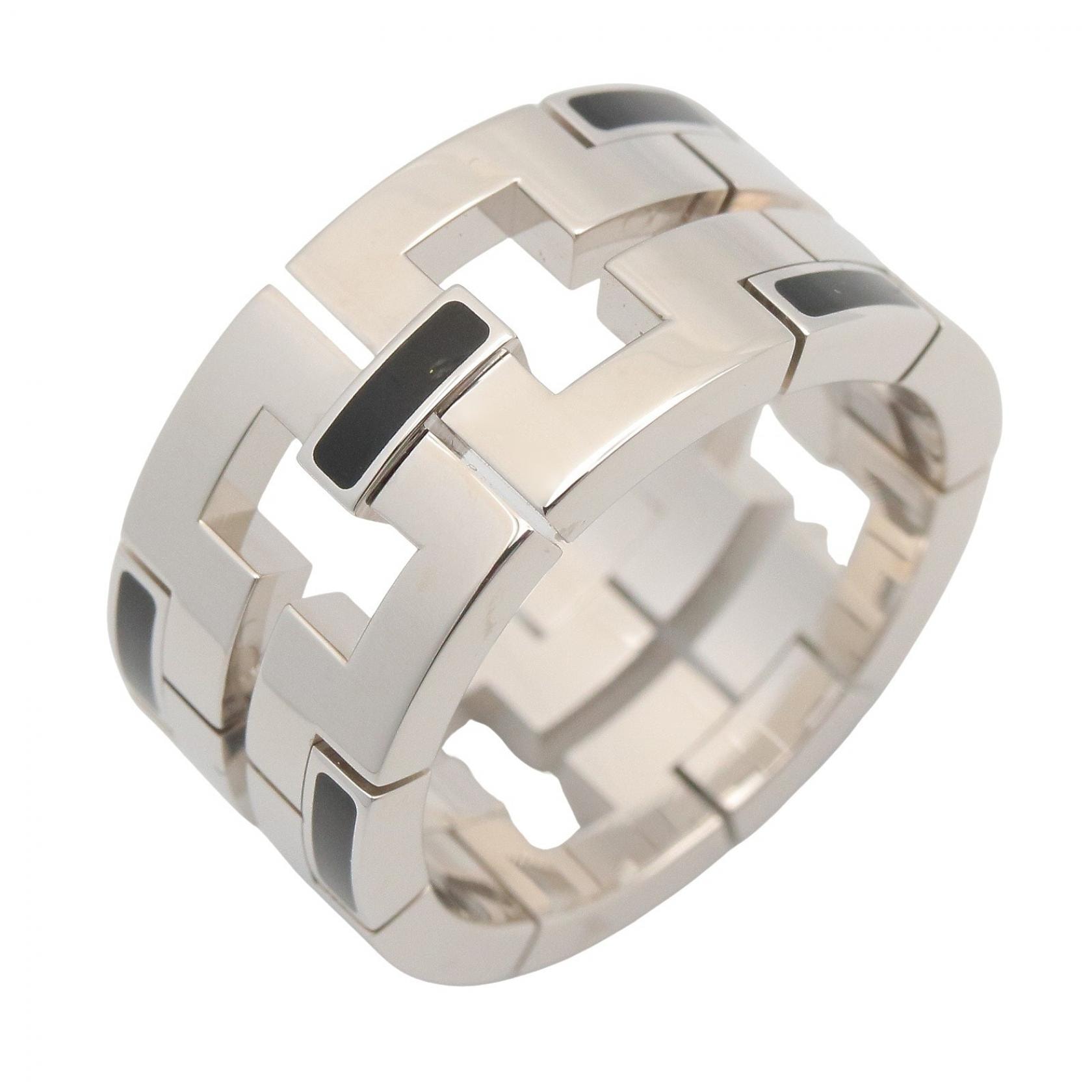 カルティエ CARTIER ドラゴンパドロック リング リング・指輪 ジュエリー K18WG(ホワイトゴールド) メンズ レディース シルバー系 【中古】