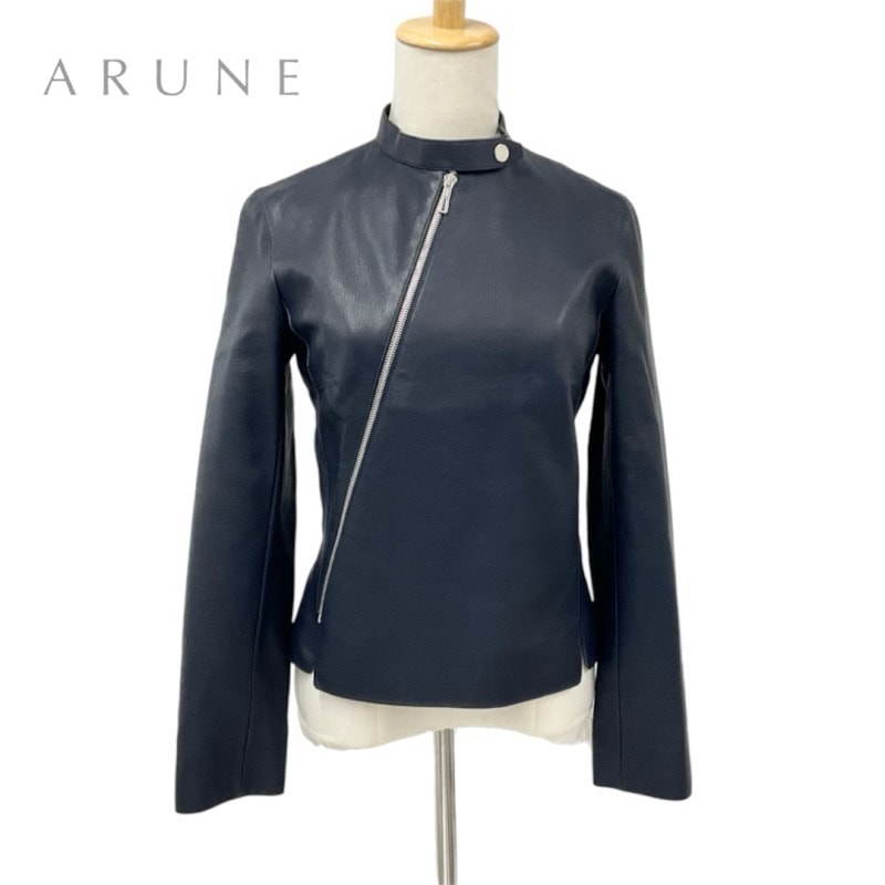 エルメス HERMES アウター ネイビー ジャケット ブルゾン