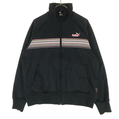 PUMA プーマ 長袖 トラックジャケット L ブラック