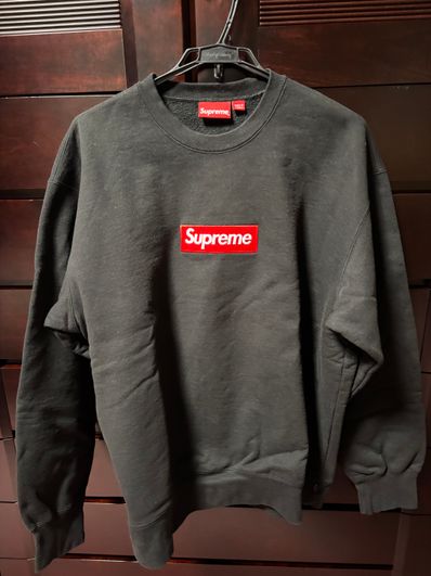 Supreme Box Logo Crewneck "Black" (22FW)