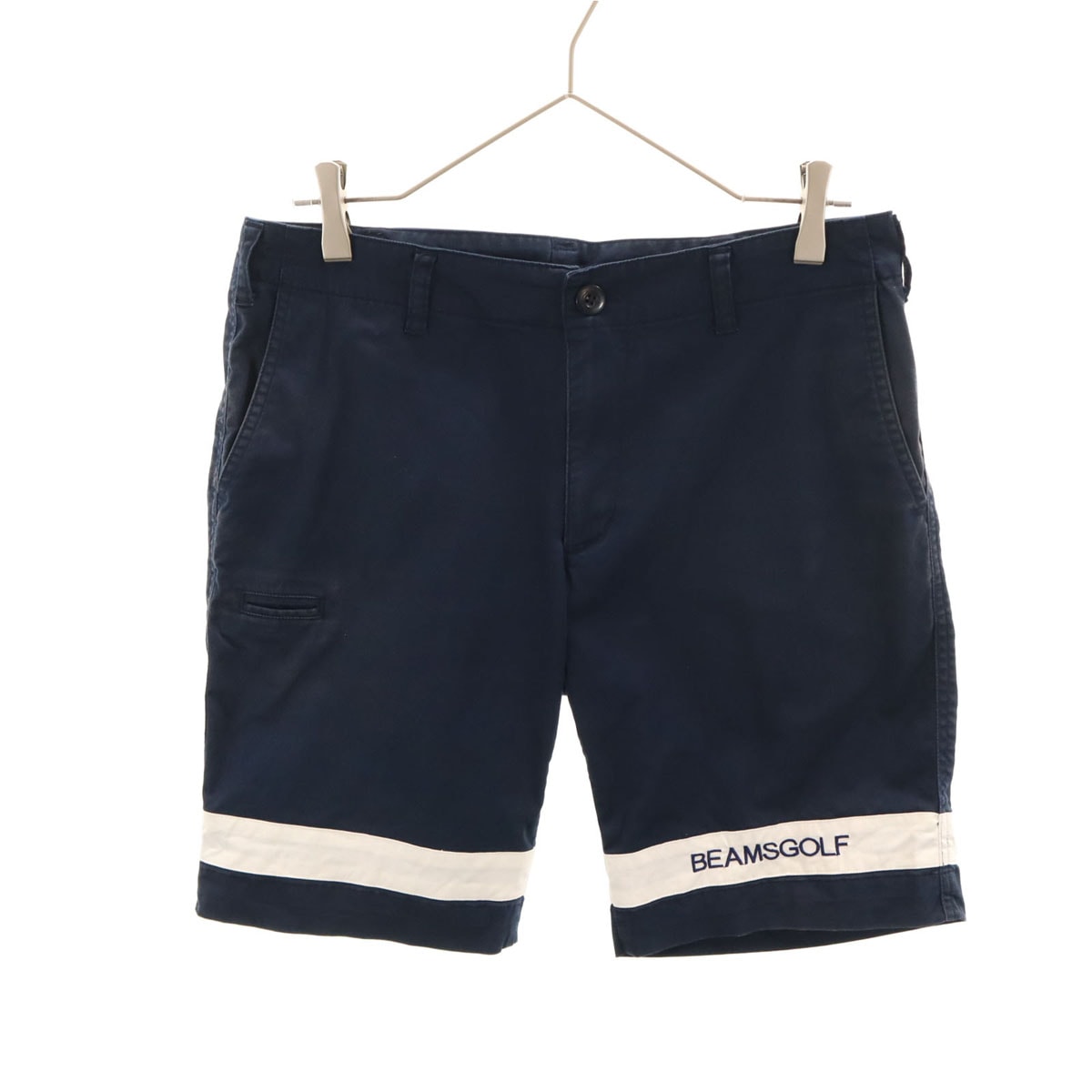 BEAMS GOLF ビームスゴルフ ショートパンツ M ネイビー