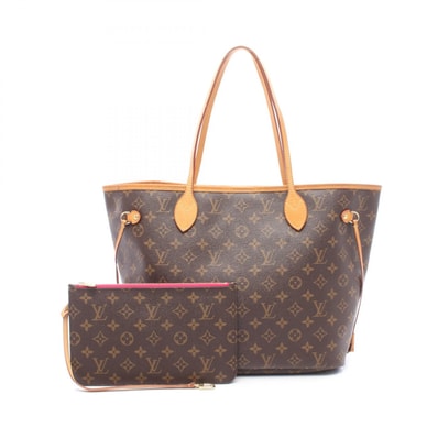 ルイ・ヴィトン LOUIS VUITTON ネヴァーフルMM モノグラム ピヴォワンヌ トートバッグ バッグ PVCコーティングキャンバス レザー モノグラム ピヴォワンヌ レディース ブラウン系 M41178 【中古】