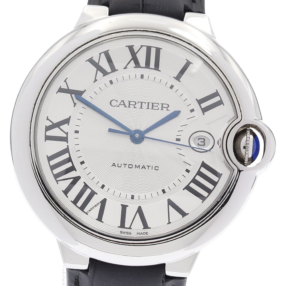 カルティエ バロンブルー 42mm W69016Z4 メンズ 【中古】