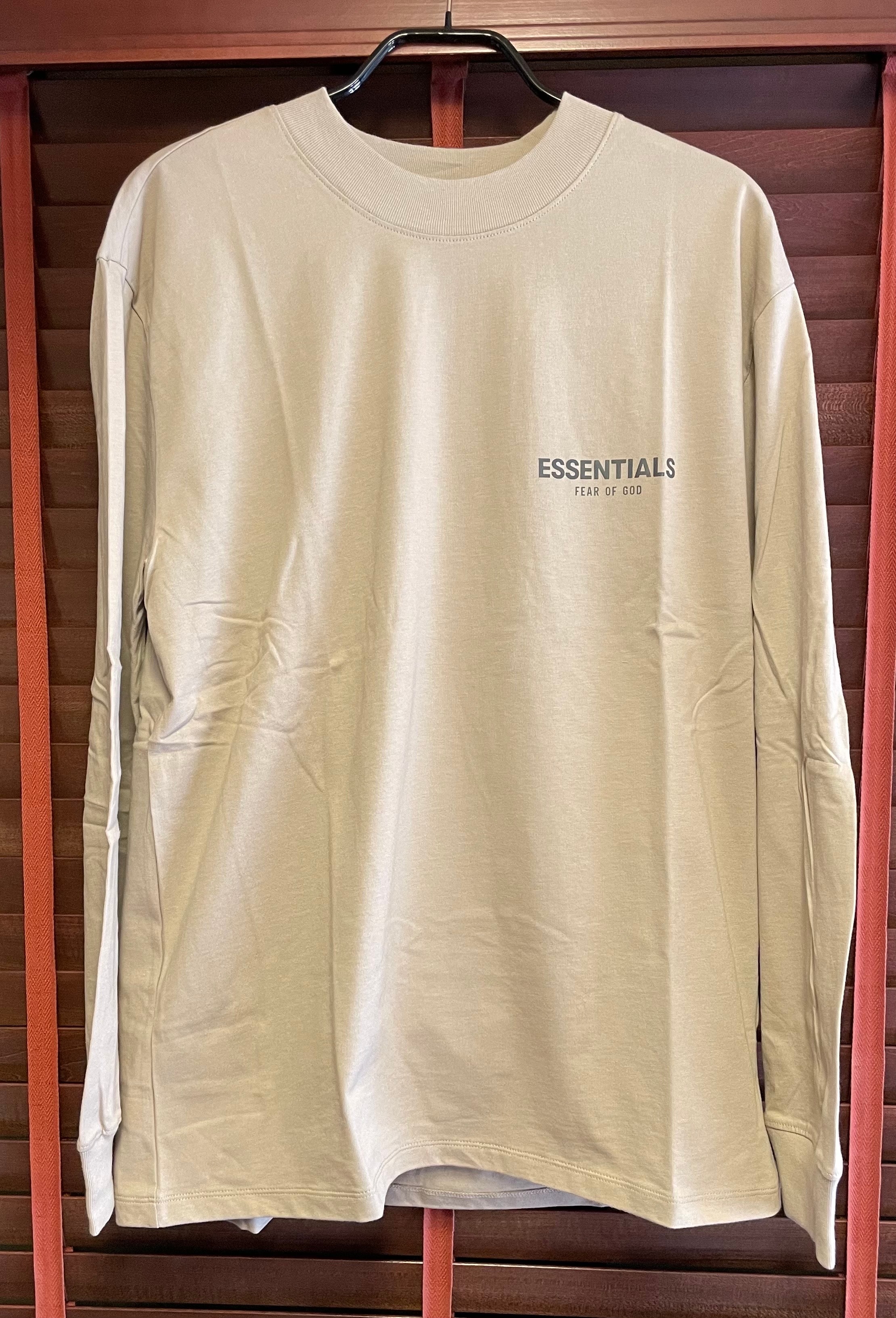 FEAR OF GOD ESSENTIALS LS TEE "string"
