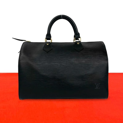 LOUIS VUITTON ルイヴィトン スピーディ 30 エピ レザー ハンドバッグ ブラック
70263