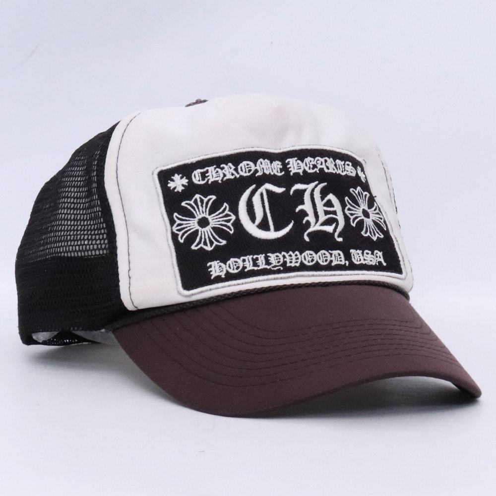 Chrome Hearts Trucker Cap CH "Black/White"